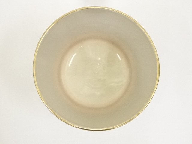 道具 ] - 道具 京焼 加藤松香造 紫地金銀鳳凰絵茶碗（共箱） | ネット